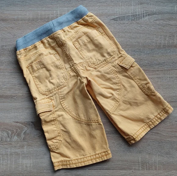 2012 vguc Mini Boden size 7 yellow cargo shorts - Picture 11 of 13